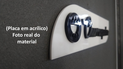 Placa Em Acrílico Elevador Predio Casa Condominio Bm1