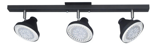 Lámpara Aplique Bidireccional Ferrolux S-317n/t Color Negro 220v Por 1 Unidad
