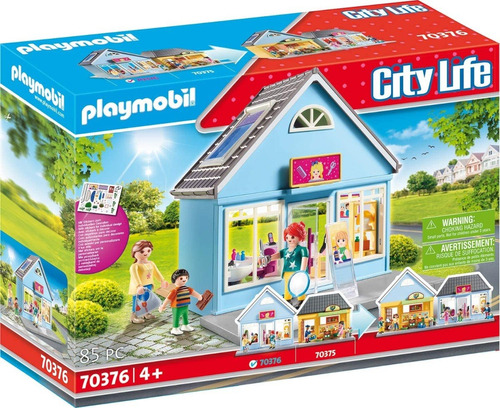 Playmobil City Life Mi Peluquería 85 Pc.