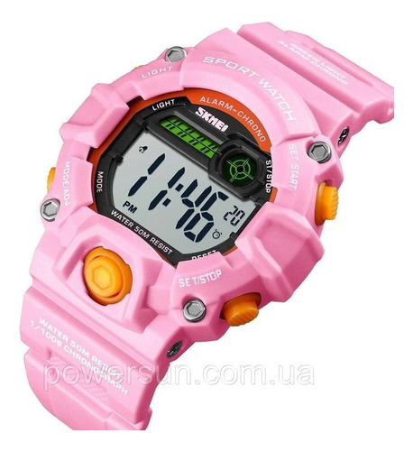 Relogio Skmei 1484 Infantil Data Crono Alarm Dual Time Luz