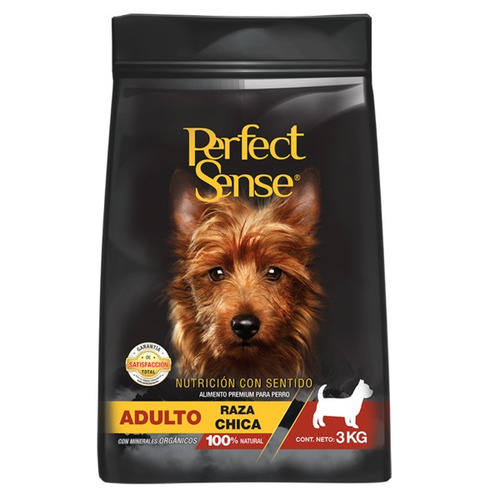 3kg Alimento Perro Perfect Sense Adulto Raza Pequeña Ps1822