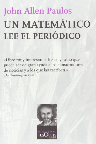 Libro Matemático Lee El Periódico  De John Allen Paulos  Tus