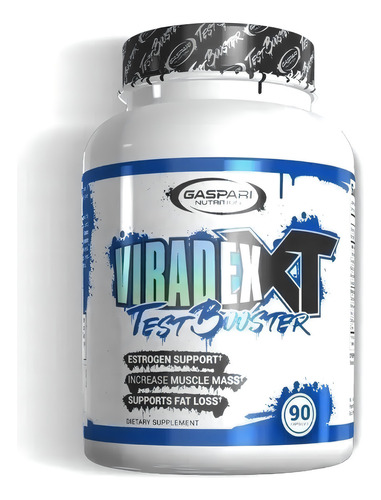 Gaspari Nutrition Precursor Viradex Xt Test Booster 90 Caps Sabor Cápsulas