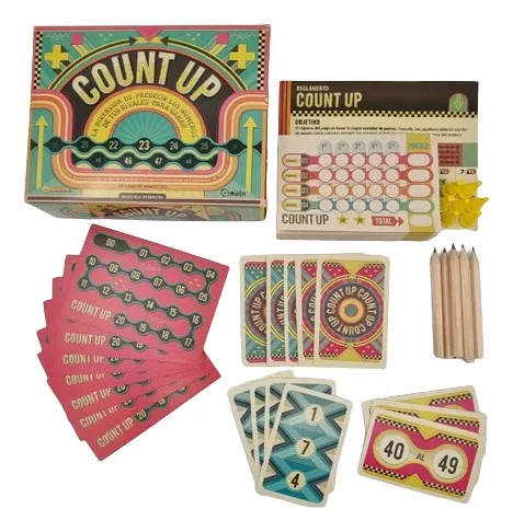 Triplets + Count Up Combo Juego De Mesa Maldon Familiar M4e