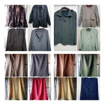 Comprar Lote Ropa Tapado\u002F4 Camperas (1 Cuero Sint.)\u002F2 Sacos\u002F8 Faldas Marrón Claro