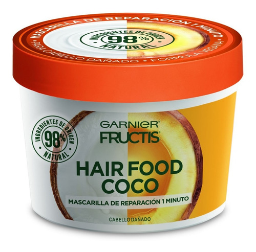 Imagen 8 de 9 de Crema De Tratamiento Hair Food Coco 350 Ml Fructis
