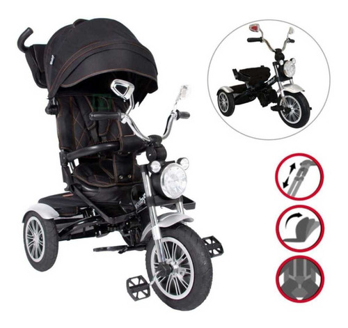 Triciclo Moto Ebaby De Lujo Para Bebes Nuevo Modelo 