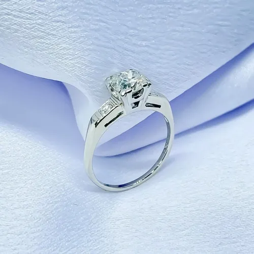 Cintillo de oro blanco sale
