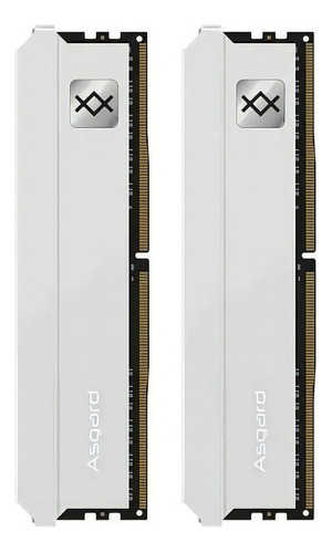 Memória Ram 2x8GB 3200mhz DDR4 Cl18 Asgard Freyr T3 Prata