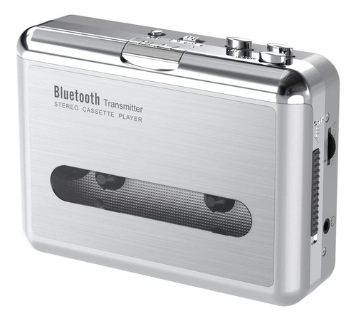 Reproductor De Casetes Bluetooth, Walkman Compact Audio Port