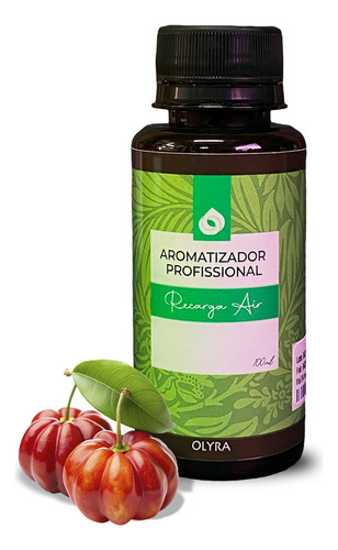 Kit Máquina Aromatizadora Ultra + 1 Refil Air 1000 Ml Olyra Cor Pitanga Una
