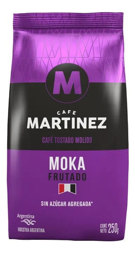  Cafe Martinez Molido Tostado Moka Frutado 250g