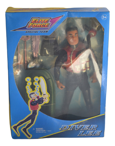 Figura Elite Force Temerario Action Man Max Steel 12 Pulgada