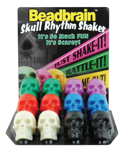 Beadbrain Bb12g-bc Skull Rhythm Shaker