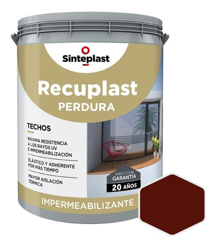 Recuplast Perdura Techos Impermeabilizante Membrana | 10lt