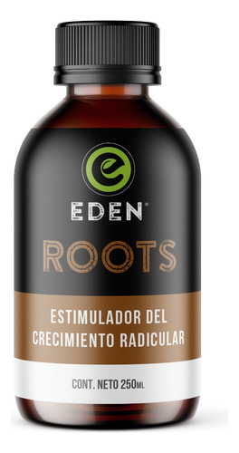 Fertilizante Eden Roots Estimulador De Raíces 250 Cc