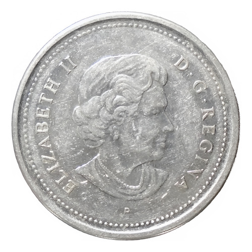 Canadá 25 Cents 2004 * Isla De Saint Croix B4t#1 (Usado)