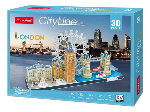 Rompecabezas 3d Para Niños De 8 A 12 A 14 Años, London Arts