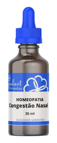 Homeopatia Para Nariz Entupido - Congestão Nasal - 30ml Sabor Sem Sabor