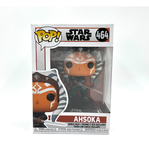 Ahsoka Tano Con Sables Funko Pop Star Wars The Mandalorian (Usado)