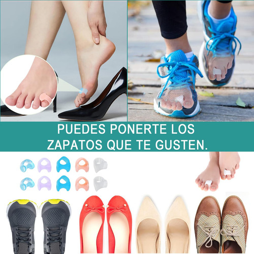 Generic Conjunto De 10 Piezas Separador De Dedos Pies, De