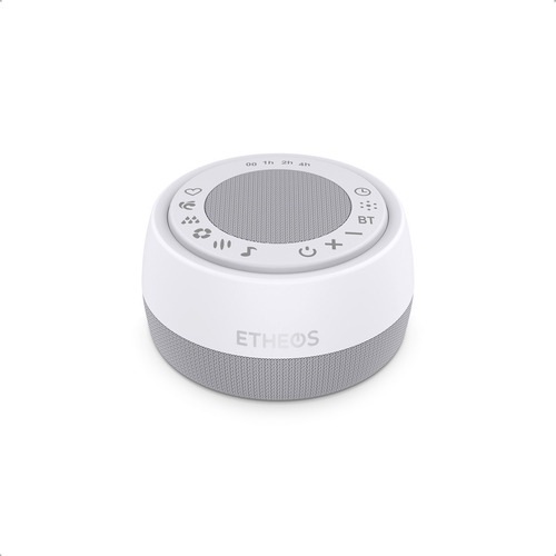 Parlante Inalámbrico Sonido Blanco Luz Bluetooth Dormir Olas