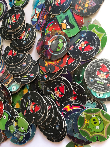 Tazos Angry Birds Space De Sabritas Lote De 103 Pz. (Usado)