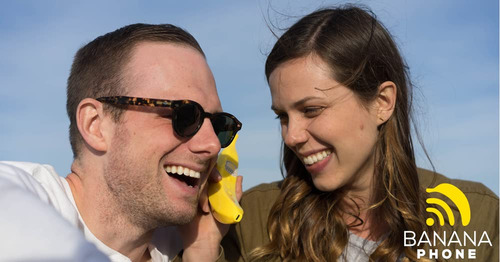 Auricular Bluetooth Banana Phone Para iPhone Y Android