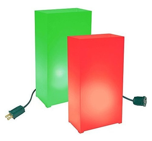Kit De Luminaria Eléctrica  Rojo Y Verde, 10 Unidades,...