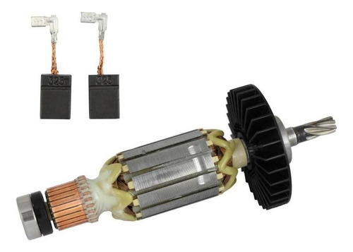 Induzido Para Martelete Makita Hr2470t 20v