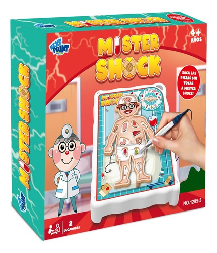 Juego De Mesa Operando Mister Shock 2 Jugadores Next Point