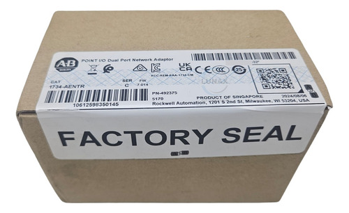 Allen Bradley 1734-aentr Modul Point Ethernet Origin.