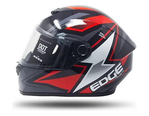 Casco Integral Marca Edge Modelo 500 Shok