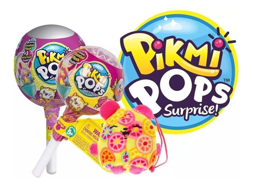 Pikmi Pops 2 Peluches + 4 Sorpresas 75176 Coleccionable Edu