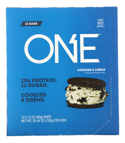 One Bar Barra Proteica (12 Uni 60g) 720g - One Oh Yeah Bars