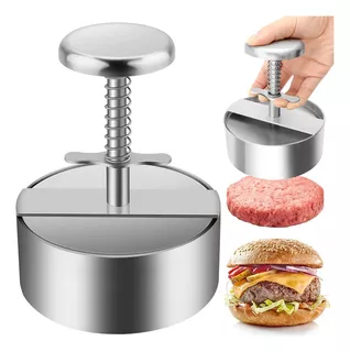 Acero Inoxidable Ajustable Para Hamburguesa Meat Making Mold