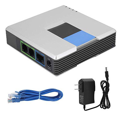 Puerta De Enlace Voip Eboxer, 2 Puertos, Protocolo Sip V2, T