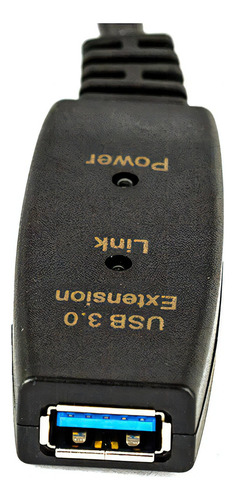Extensão Usb 3.0 Ativo Repetidor Macho Fêmea 10 Mt