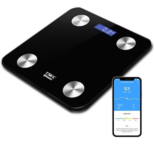 Balanza Inteligente Pesa Digital Bluetooth App Smart Imc Bañ