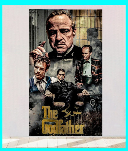 Cuadro Decorativo  Pelicula The Godfather Textura