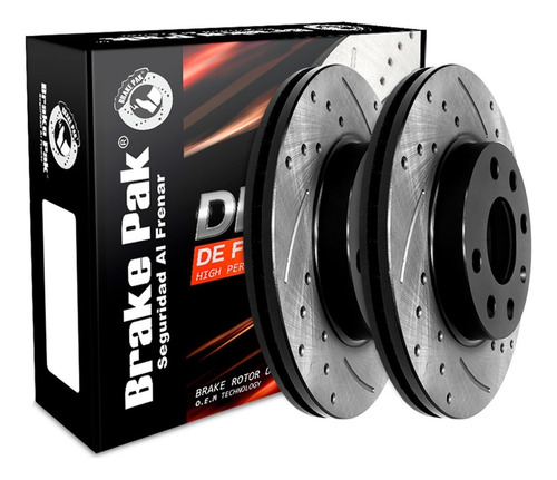 Discos De Freno Marca Brake Pak Para Chevrolet Corsa Evolut