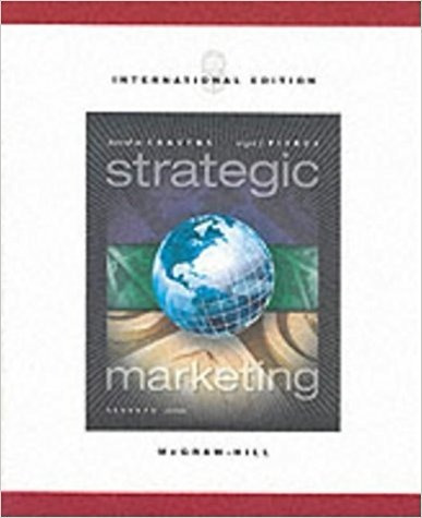 Libro Strategic Marketing  7 Ed *cjs