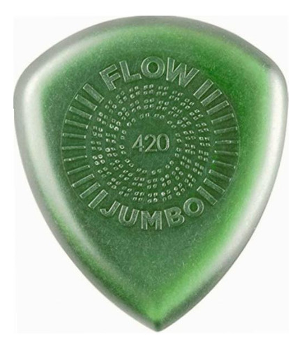 Dunlop Flow Jumbo Grip Púas De Guitarra (4,20 Mm)