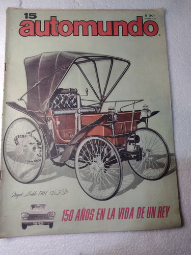 Revista Automundo  Nº 15 Julio 1965 