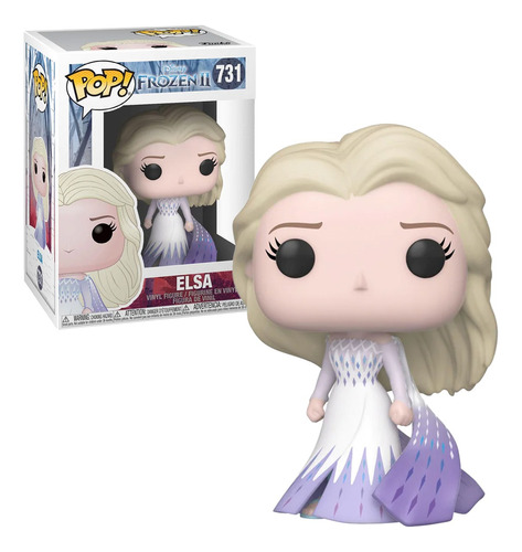 Funko Pop Frozen Elsa 731 Vestido Ahtohallan Disney Original