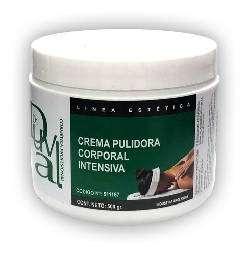 Crema Pulidora Corporal Intensiva Dr. Duval X 500g