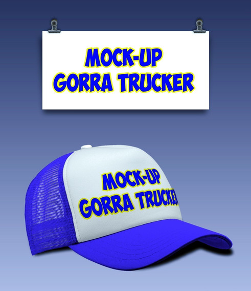 Download Mockup Gorra Trucker Editable Colores Cambiables Psd 2020 Mercado Libre