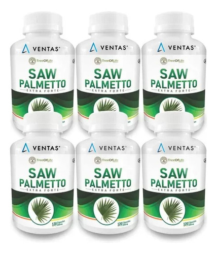 Saw Palmetto 500mg (720 Cápsulas) Tree Of Life