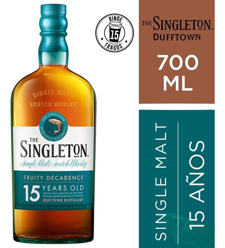 Imagen 1 de 1 de Whisky The Singleton 15 Años 700ml- Casaotamendi