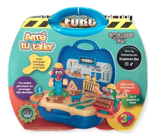 Explorer Fan Valija Set Arma Tu Taller By Maternelle